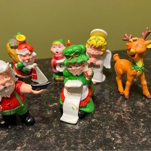🌵Santa & Friends Vintage Figurines